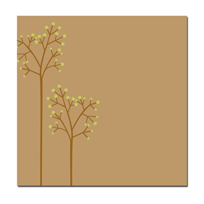 Scenic Route - Ashville Kraft Branch 12x12 cardstock  (pack of 10)